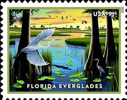 Florida Everglades stamp