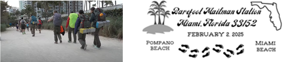 Scouts’ 60th Annual Barefoot Mailman Hike