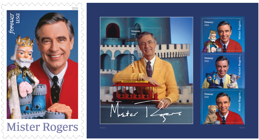 Mr. Rogers stamps