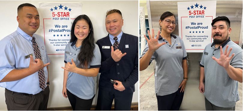 USPS Honors Hawaii’s First-Ever 5-Star Post Offices for Labor Day ...