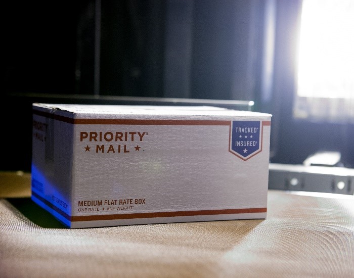 Priority mail package