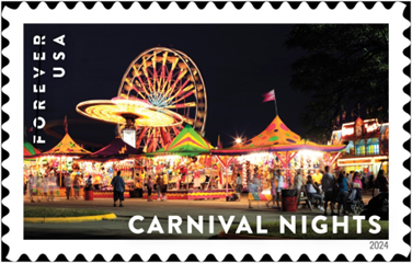 Carnival Nights stamp