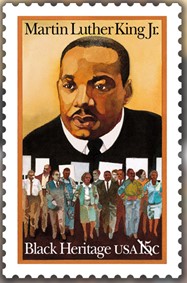 Martin Luther King stamp