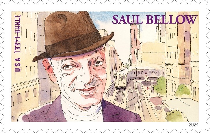Saul Bellow Postage Stamp