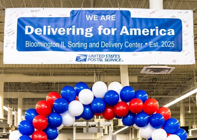 Postal Service Event in Bloomington