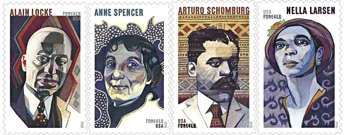 Voices of the Harlem Renaissance stamps