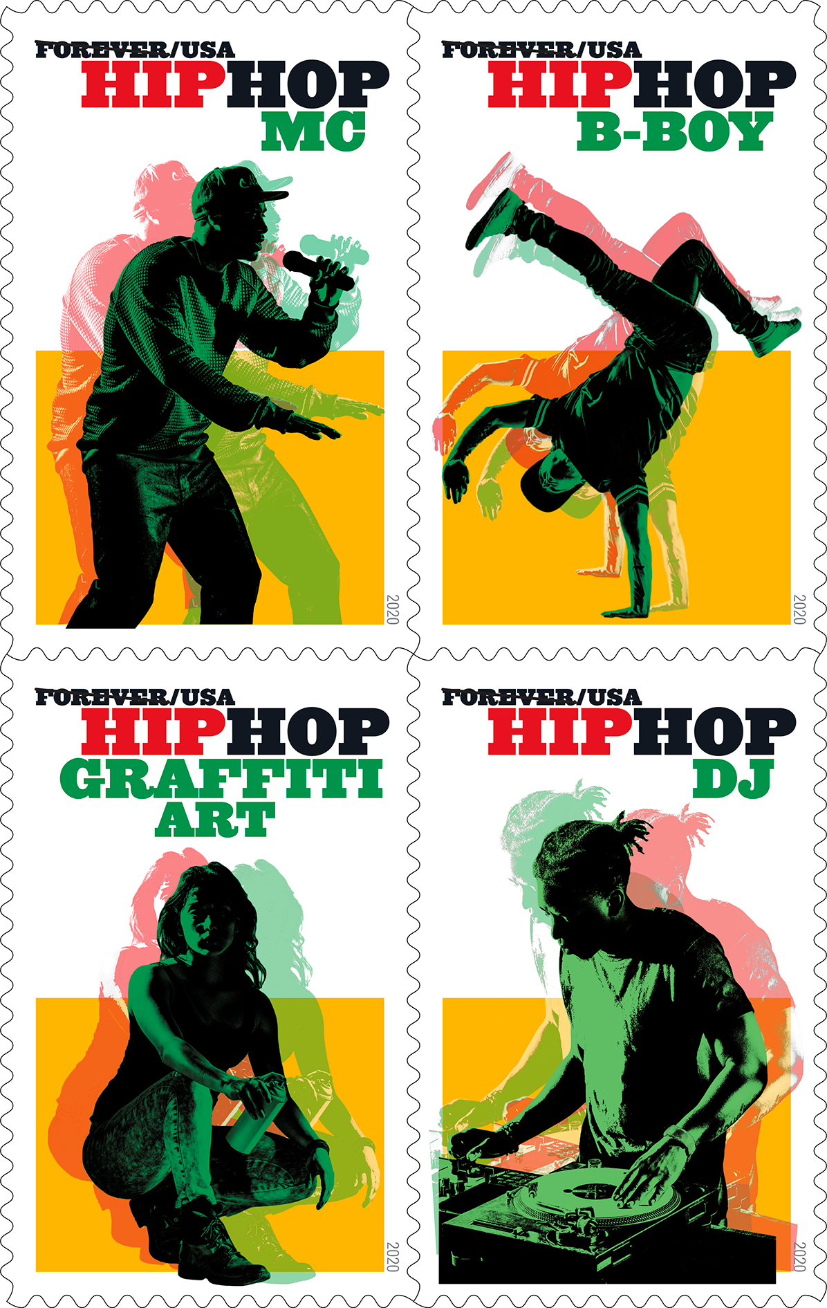 Hip-Hop Forever Stamps