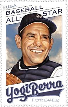 All-Star Baseball Player Yogi Berra Celebrated on Forever Stamp - Indiana  newsroom 