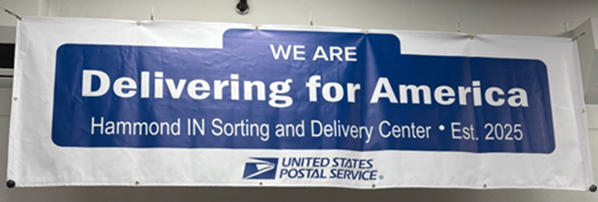 Hammond Delivering for America event