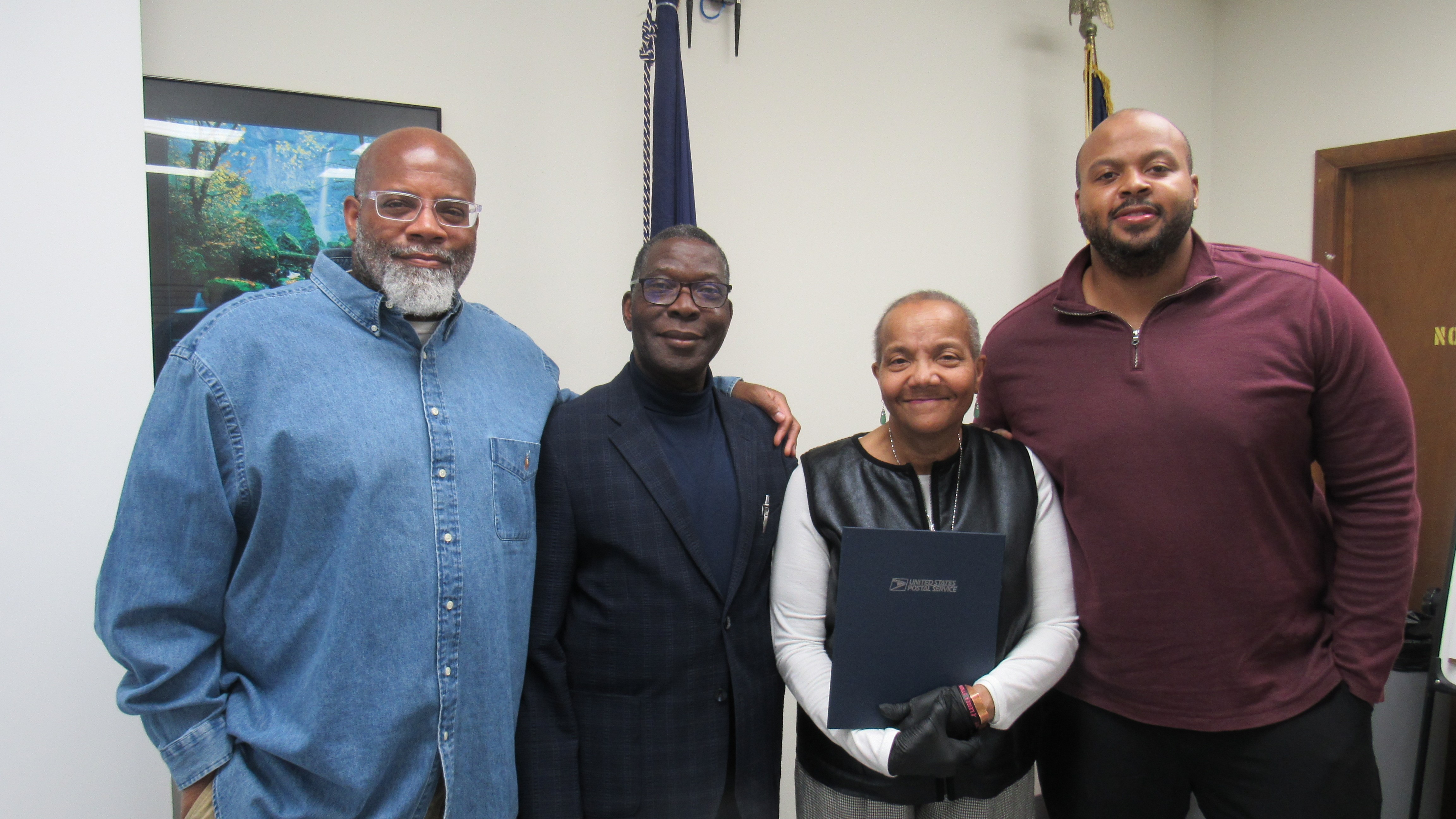 Mail Processing Clerk Linda Ross