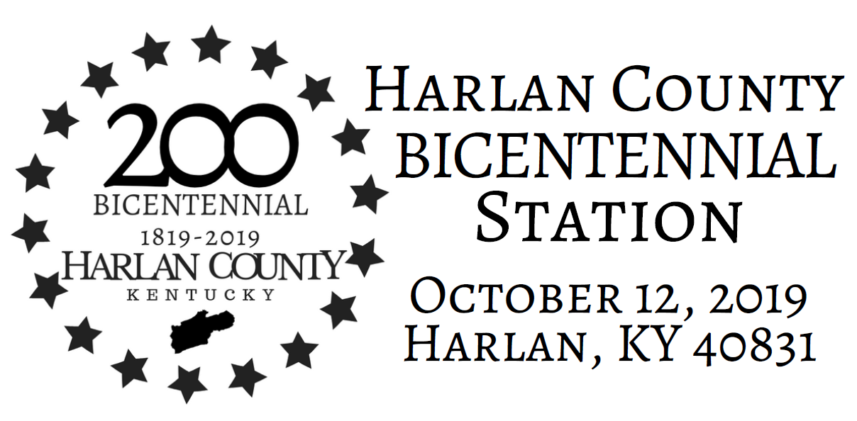 Harlan County bicentennial postmark