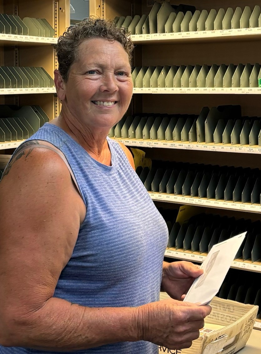 Stanford Rural Carrier Connie Durbin