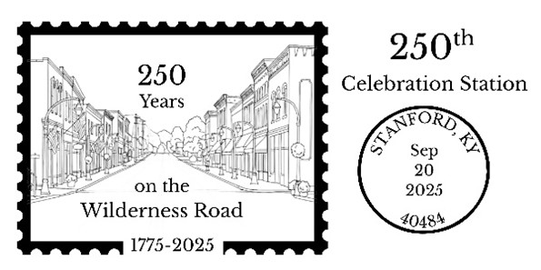 Stadford, KY 250th anneversary postmark