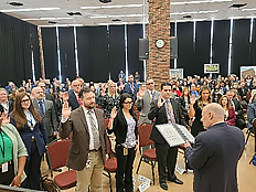 area Postmasters sworn into office by PMG
