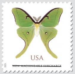 Luna Moth stamp