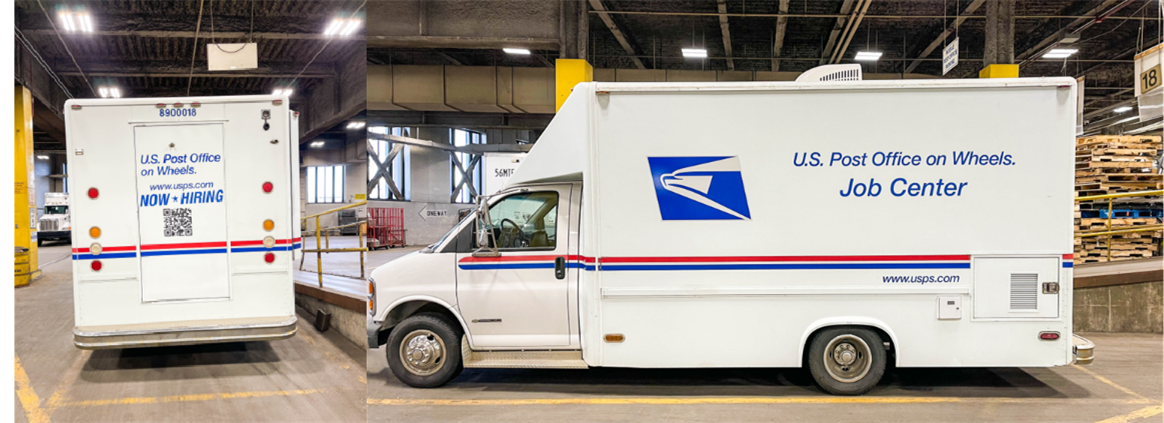 USPS Hiring on Wheels Job Career unit