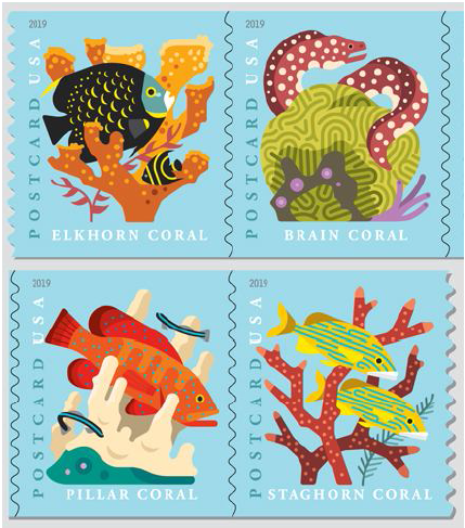 USPS issues postcard stamps featuring coral reefs - Newsroom