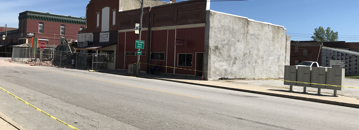 Jamesport Post Office structural damage image 2