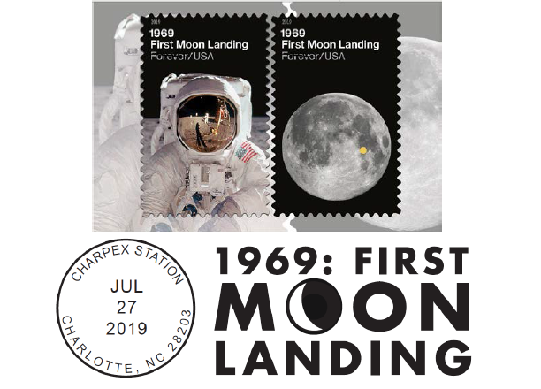 First Moon Landing Forever Stamp