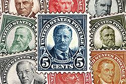 stamps of U.S. Presidents