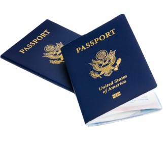 Two US Passport books