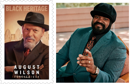Playwright August Willson and Jazz mucisian Gregory Porter