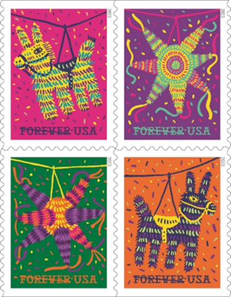 Piñatas! Stamps