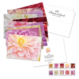 Dahlia stamps