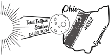 Solar Eclipse Postmark