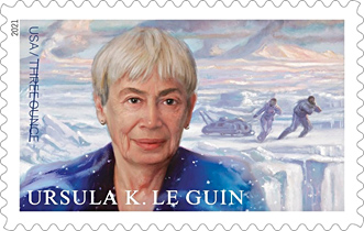 Ursula K. Le Guin Forever stamp