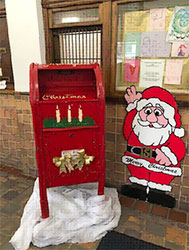 Duquesne Post Office Santa Mailbox