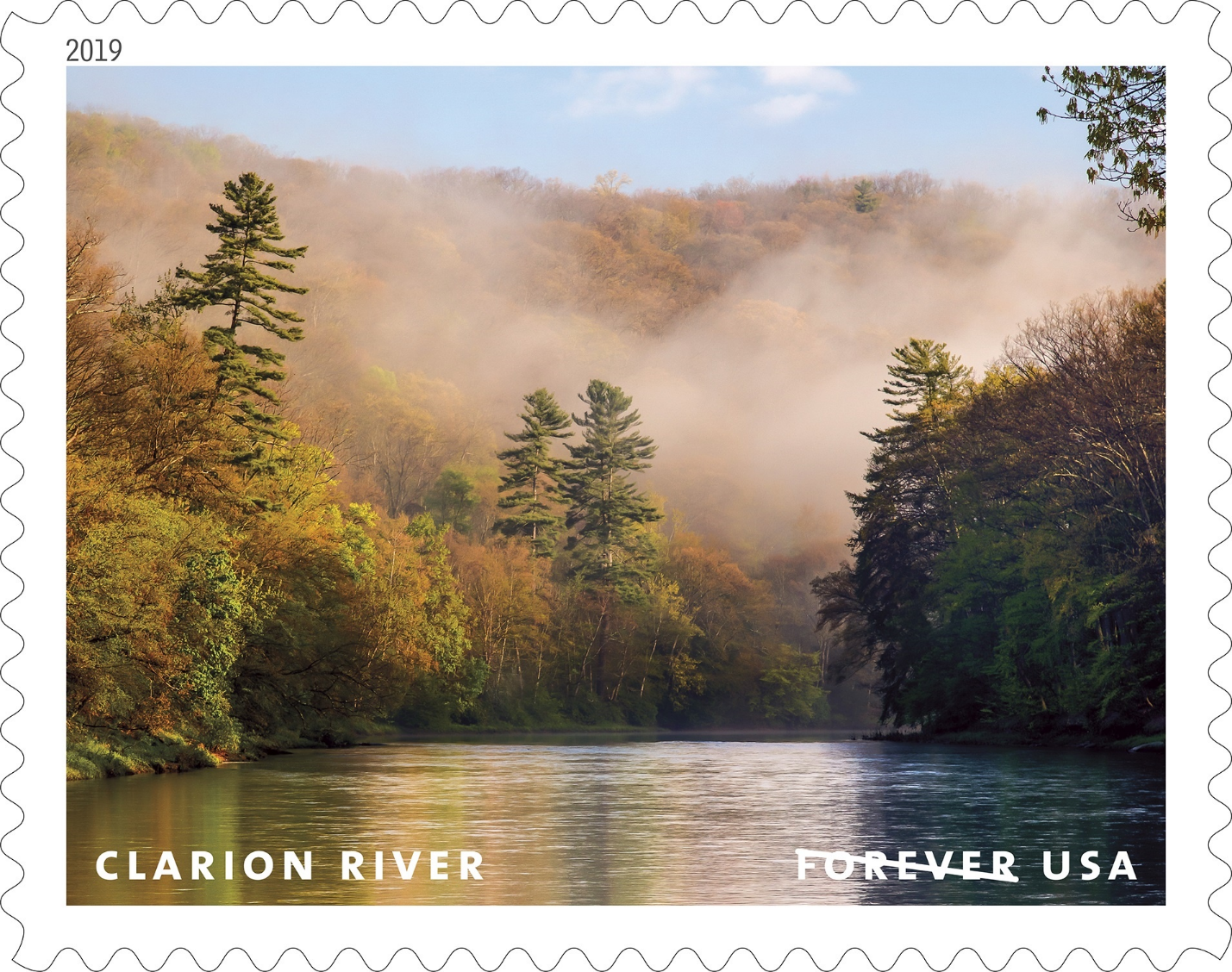 Clarion River Forever stamp