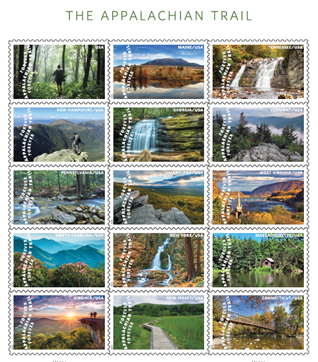 Appalachian Trail Stamps