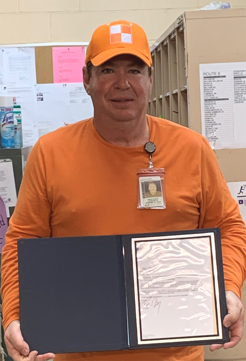 Ardmore Rural Carrier James Steve Phifer