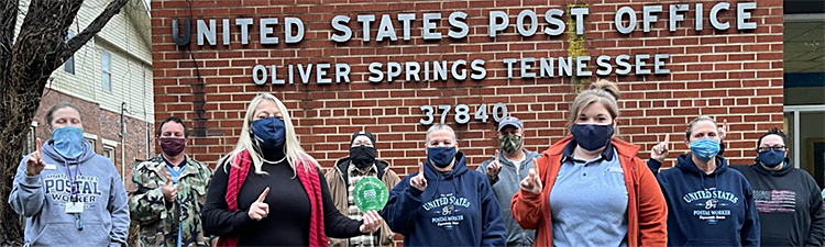 Local Post Office Earns Certification – Oliver Springs