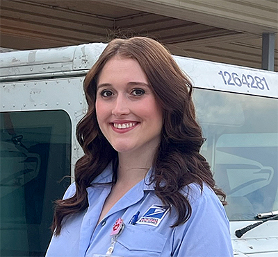 Huntingdon City Carrier Assistant Jodee Jones