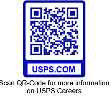 USPS Careers QR code