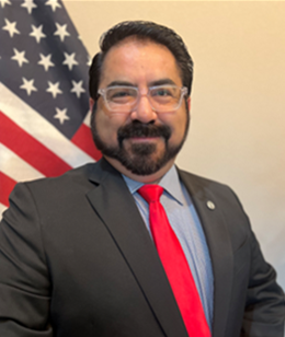 Eddie Santos, Postmaster Denver City, Texas.