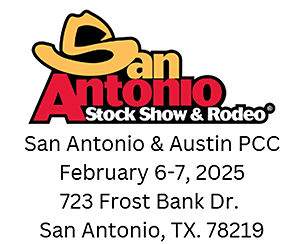 San Antonio Stock Show & Rodeo logo - San Antonio and Austin PCC, Feb. 6-7, 2025, 723 Frost Bank Dr., San Antonio, TX 78219