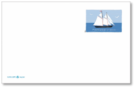 Schooner Stamped Cards