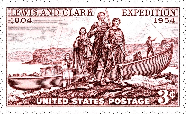 Lewis and Clark Expedition stamp