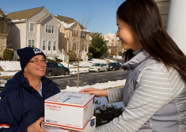 Deliverying packages