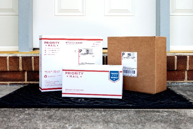 Priority mail packages