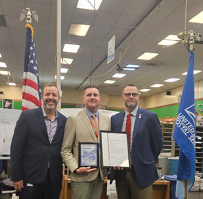 Postmaster Michael Crimmins