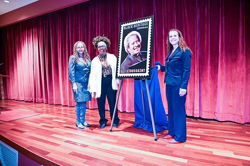 Black Heritage Month with Allen Toussaint Stamp Dedication