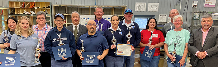 Employees at the Point Pleasant Post Office