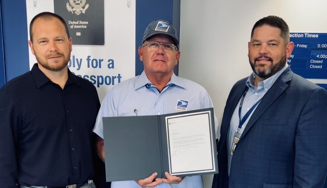 Summersville Letter Carrier Clifford Bennett