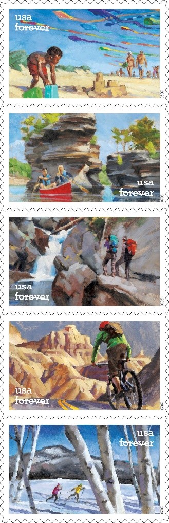 Great Outdoors Forever Stamps