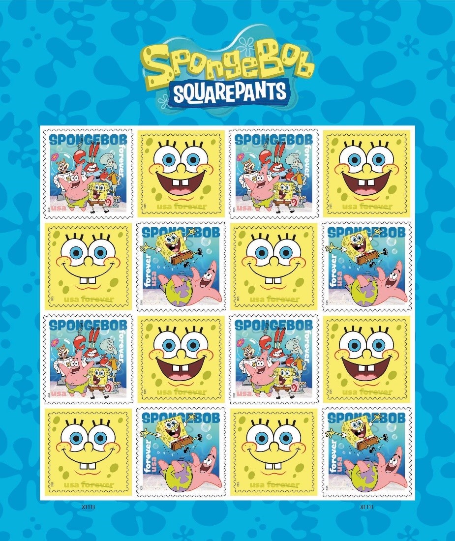 Spongebob stamps