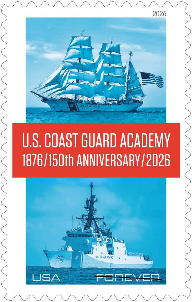 U.S. Coast Guard Academy stamp